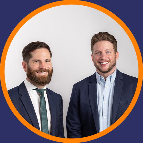 Le binôme Sébastien Bossel et Romain Bossel
