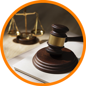 Marteau de la justice pénale