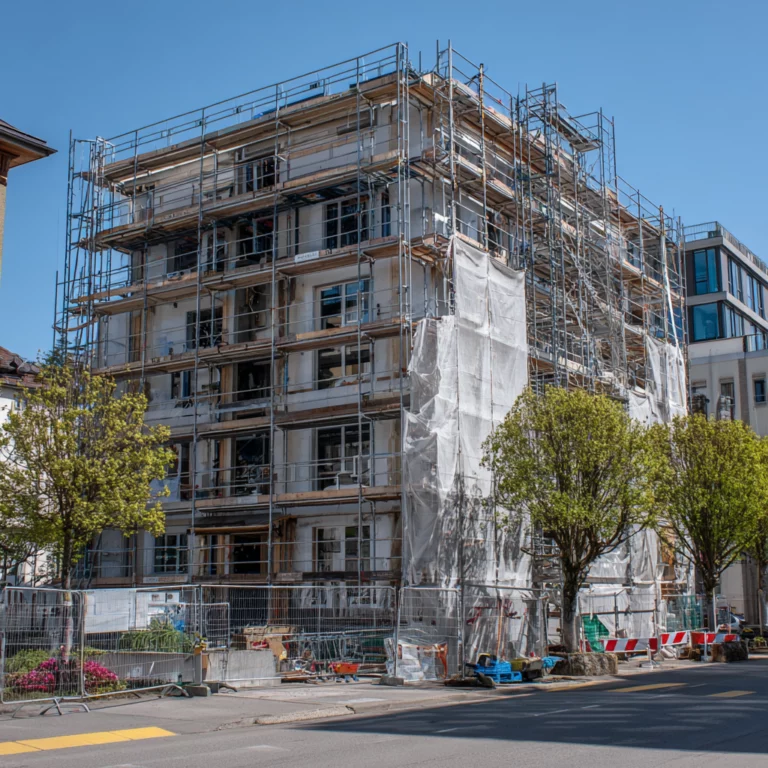 JuriUp - Guide pour la réception des travaux et le contrôle des défauts en Suisse 5 JuriUp - Immeuble PPE travaux chantiers