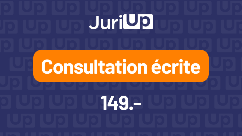Consultation juridique écrite