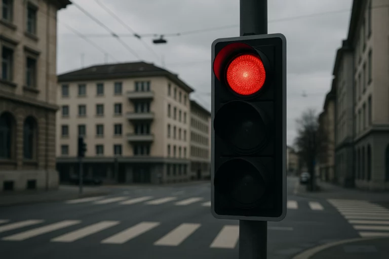 JuriUp - franchir un feu rouge en suisse amende d ordre retrait de pe